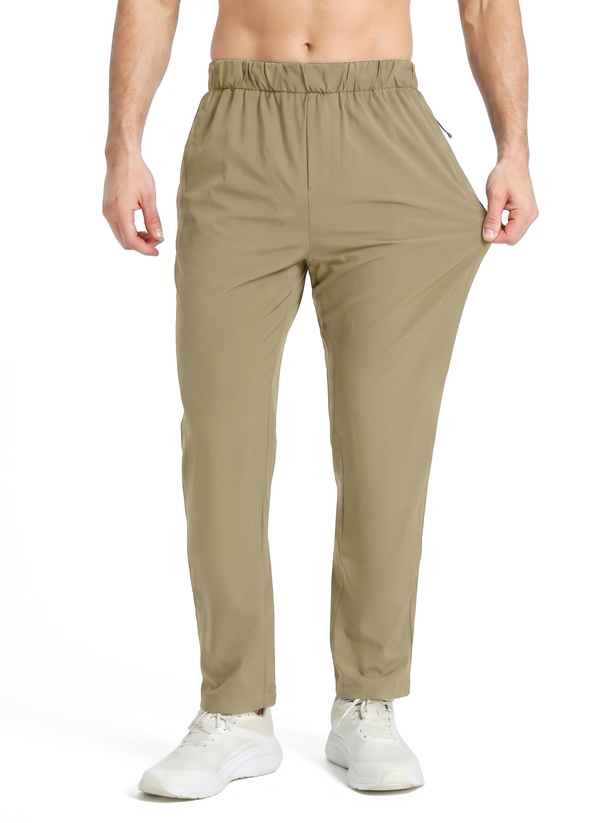 EIGIOO Men's Lightweight Quick Dry Straight Leg Athletic Pants