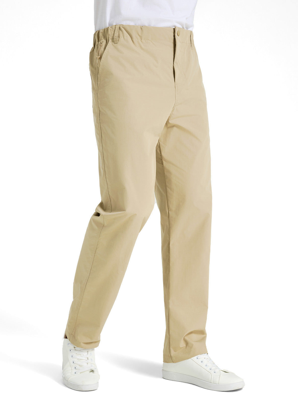 EIGIOO Men's Casual Chino Pant Lightweight Wrinkle Resistant Classic Fit