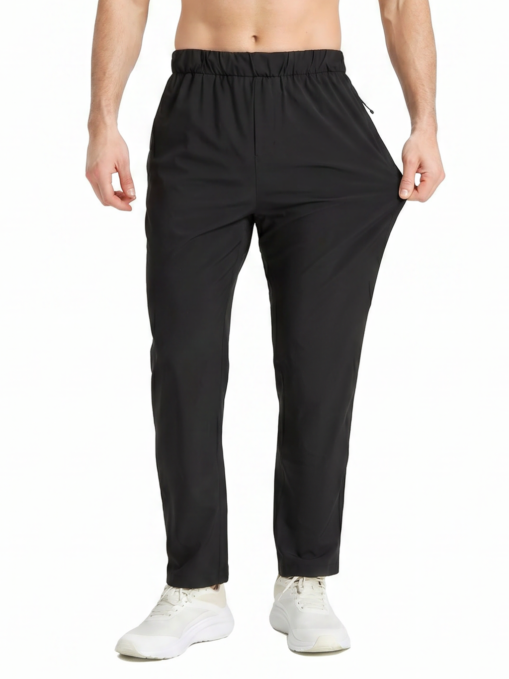 EIGIOO Men's Lightweight Quick Dry Straight Leg Athletic Pants