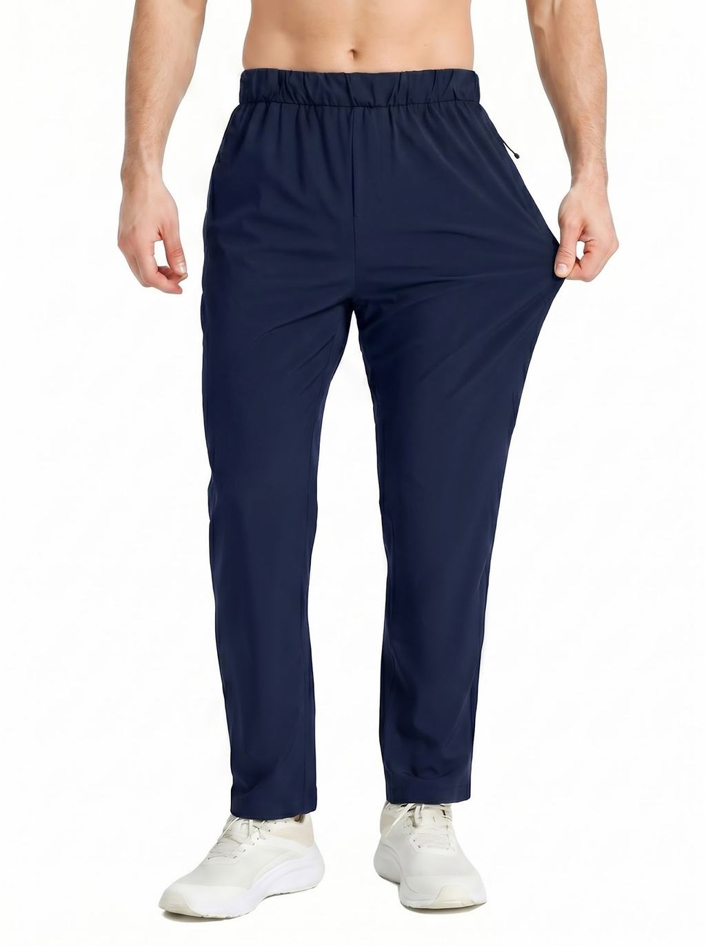 EIGIOO Men's Lightweight Quick Dry Straight Leg Athletic Pants