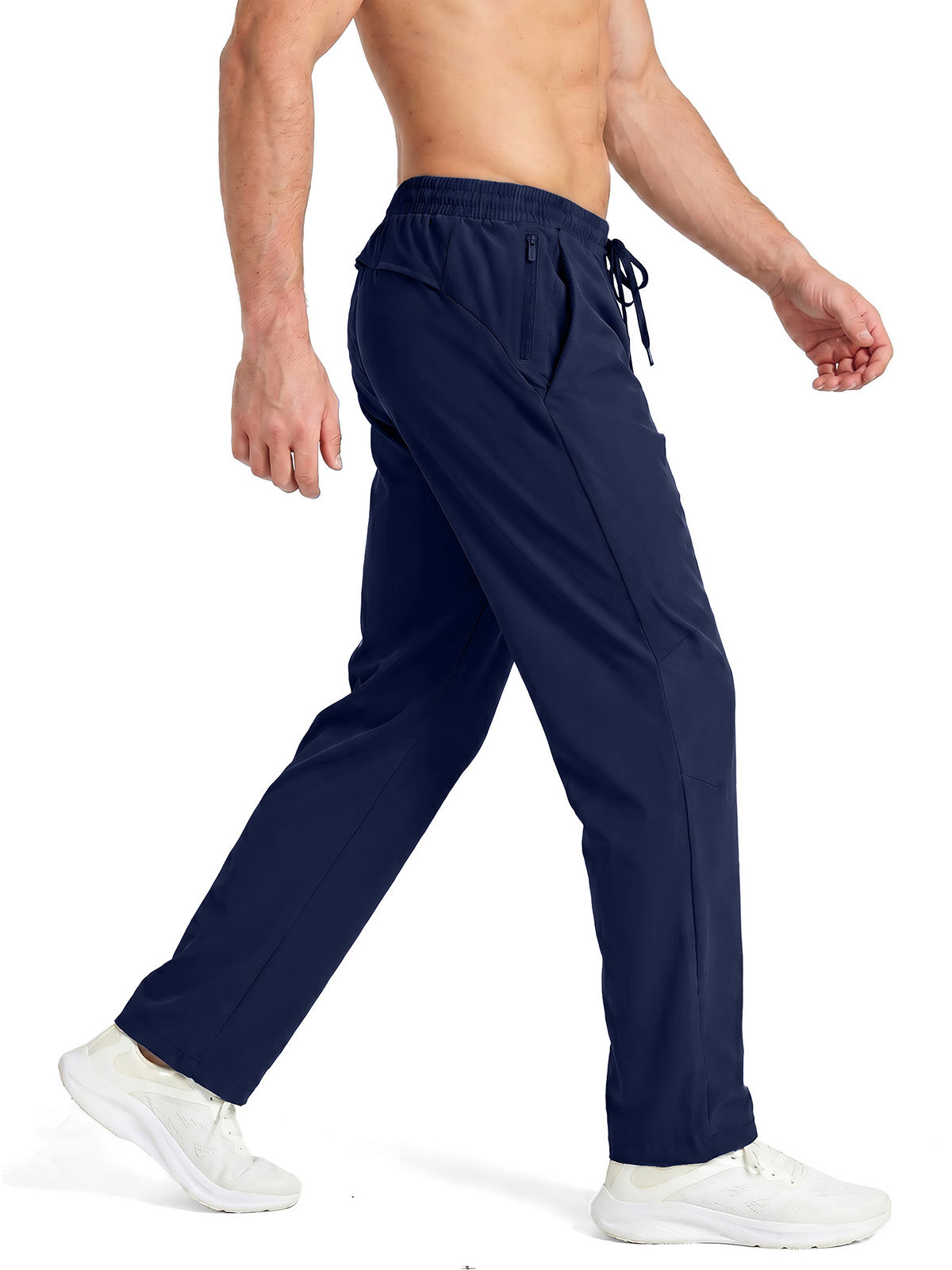 EIGIOO Men's Lightweight Quick Dry Straight Leg Athletic Pants